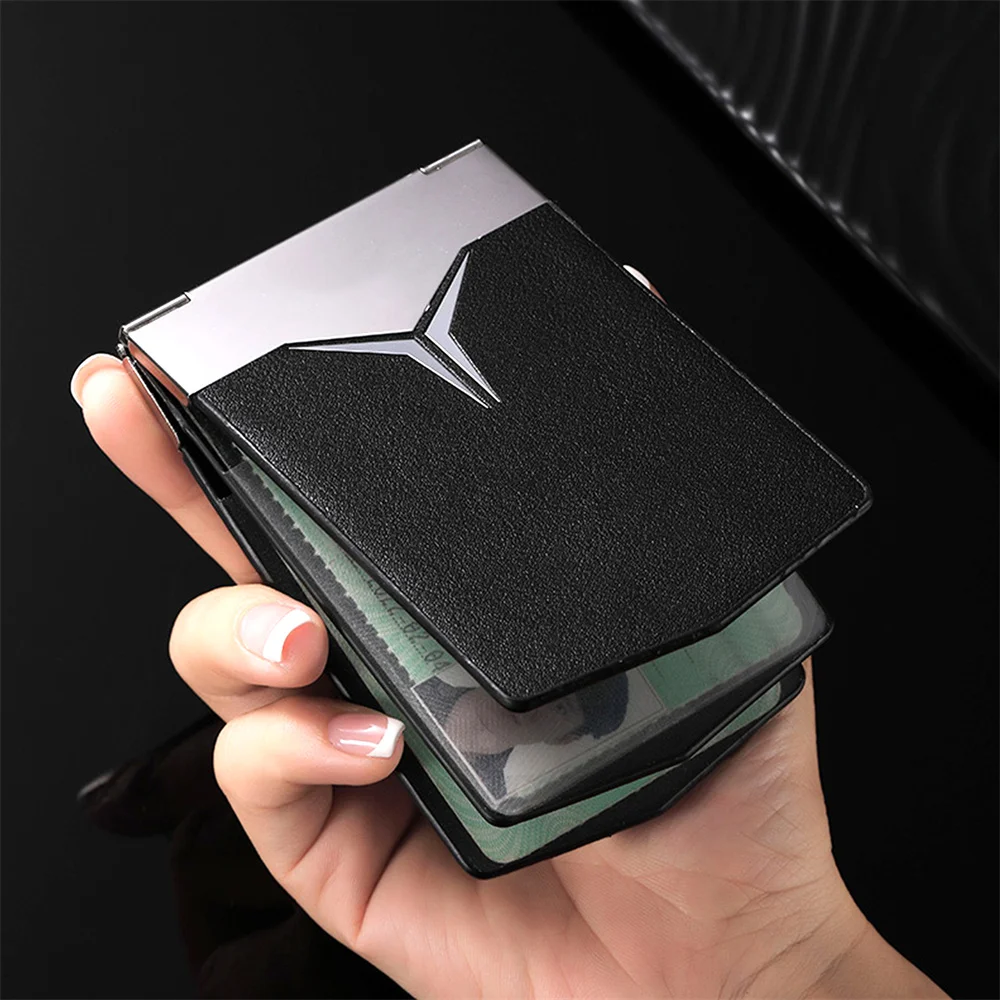 Custom Name Car Driver\'s License Credit Card Holder ID Card Cover Case  Aluminum Leather Driver License Driving Travel Pass