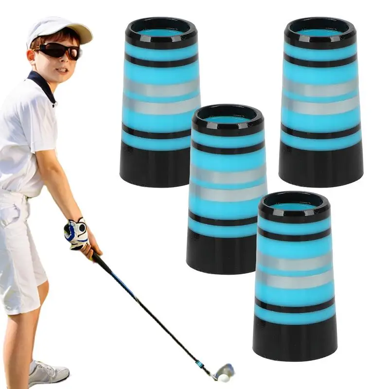 

Golf Iron Ferrules 4X Taper Tip Iron Wedge Shaft Ferrules Sturdy Professional Portable Golf Accessories For Practice