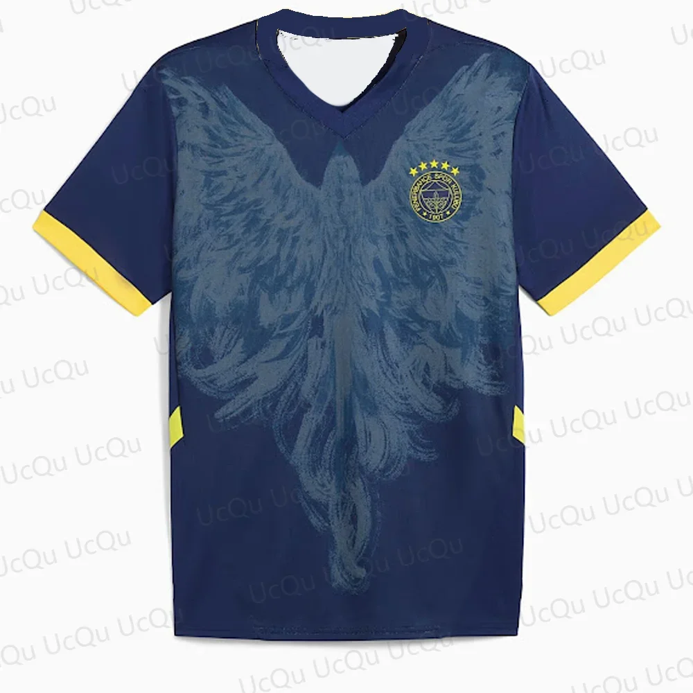 

2025 New Arriavl Fenerbahce 24-25 Special Set Sportswear Men Oversized Breathable Comfortable Football T-shirt