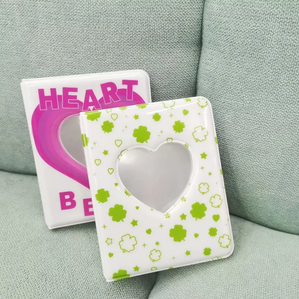 Photo Storage Album High-value Hollow Love Photo Album Cute Chic Mini Card Album Cartoon Star-chasing Photo Album Desktop