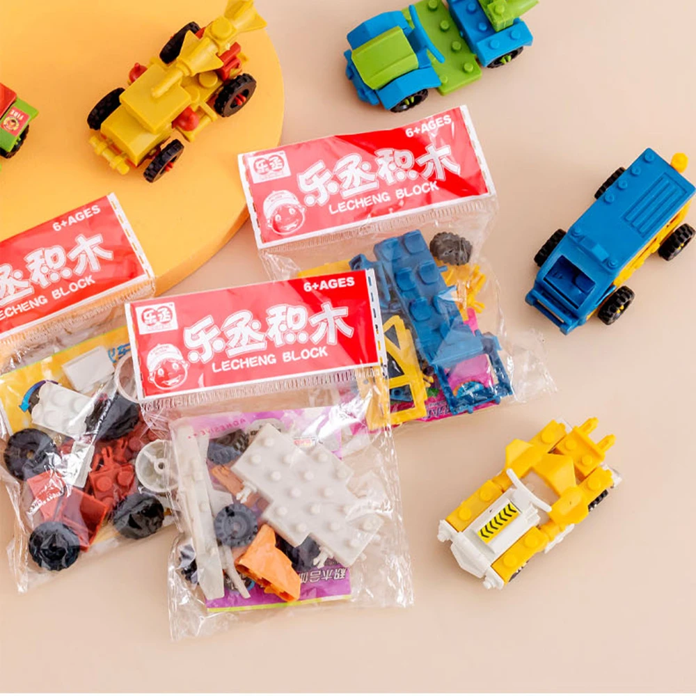 12/30 PCS Fun Assembling Car Toys Kids Birthday Party Gifts Carnival Prizes School Candy Bags Pinata Filler Gift Pack Rewards