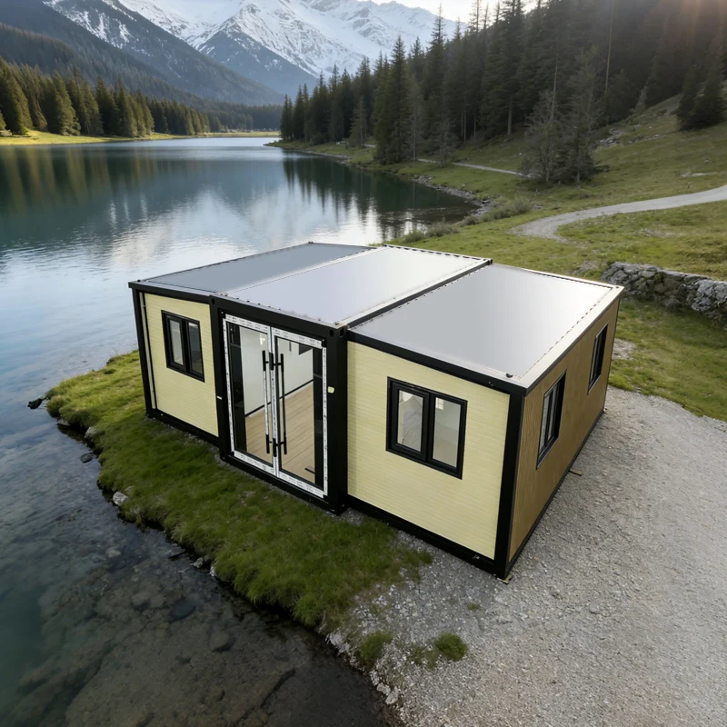 High Quality Prefabricated House 2 3 4 Bedrooms Folding Mobile Home 20ft 40ft Modular Expandable Container House
