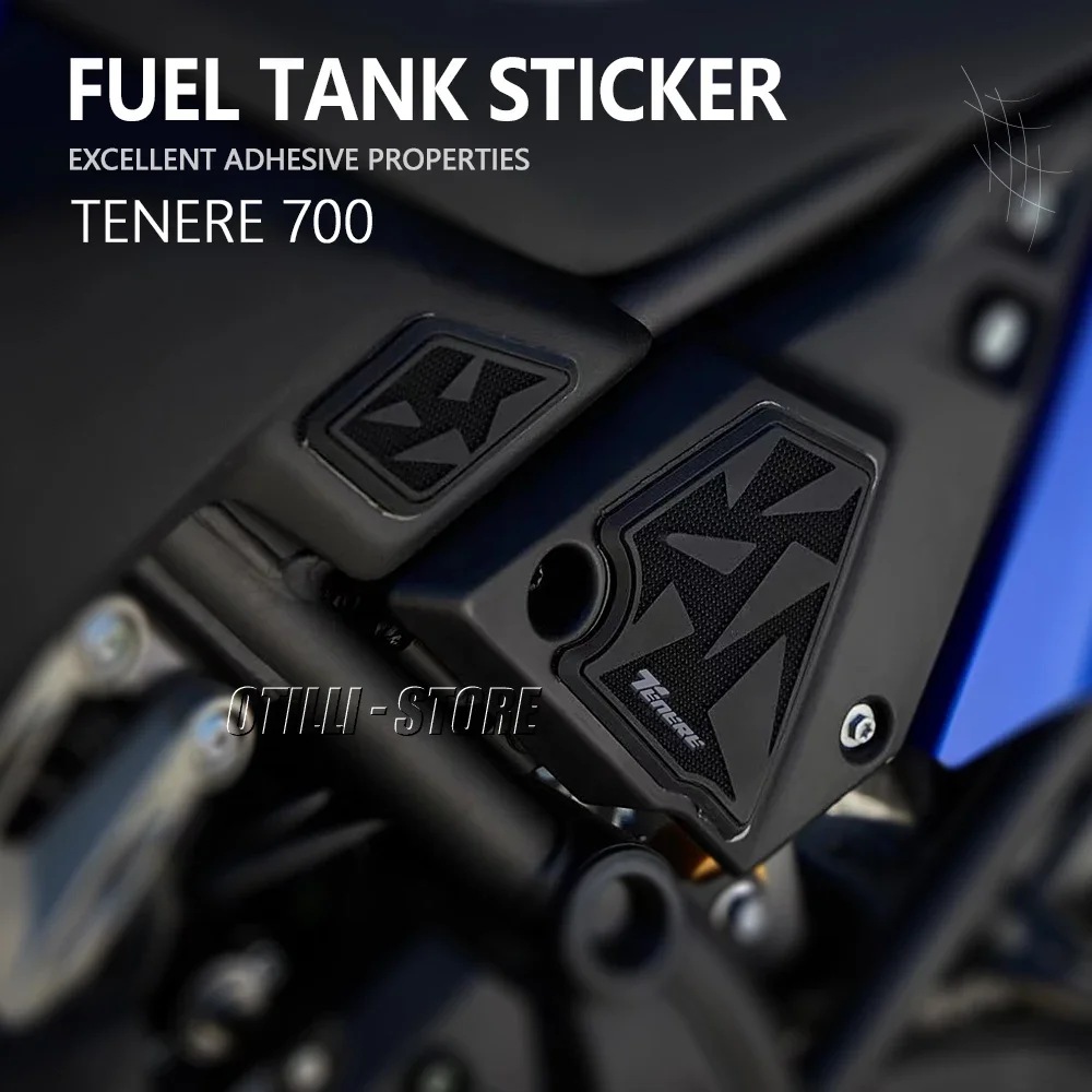 For YAMAHA Tenere 700 TENERE 700 World Raid Motorcycle Accessories Tank Pad Fuel Tank Pad Waterproof Pad 3M Decal Stickers