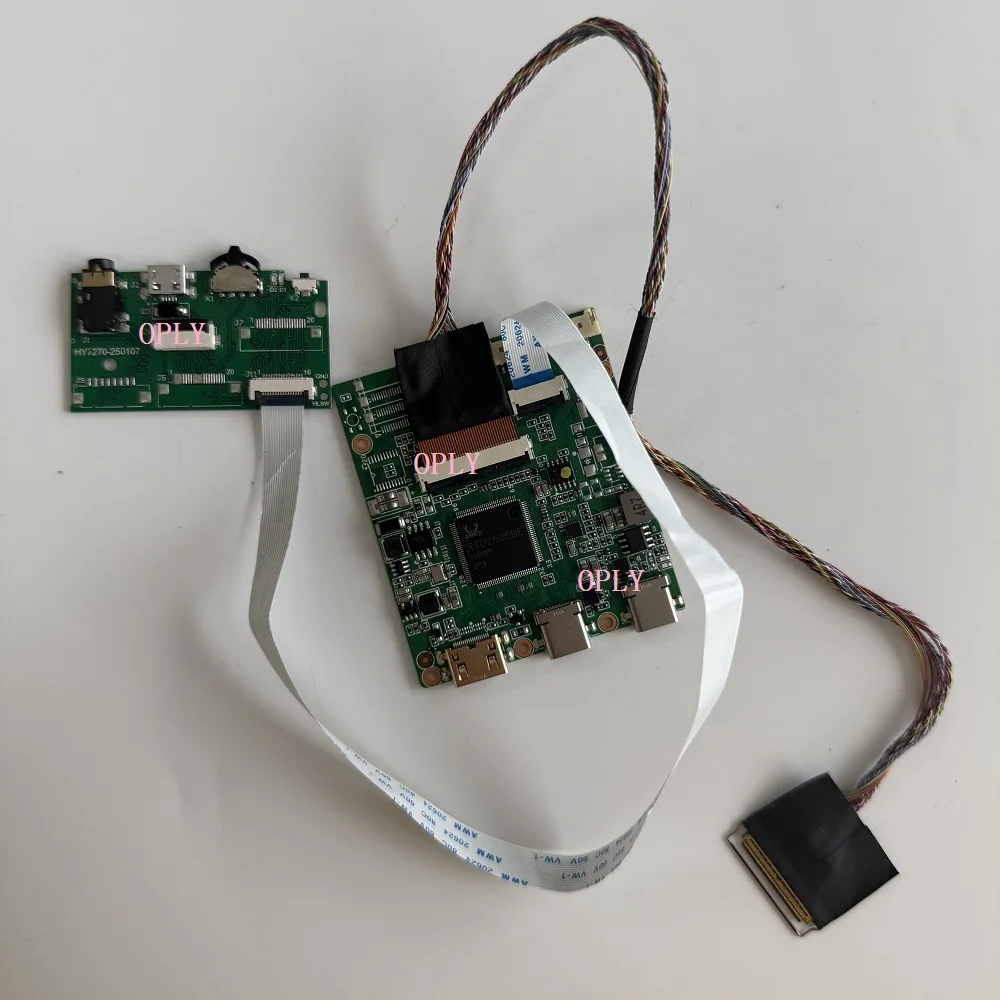 

LVDS 2 TYPE-C MINI HDMI-совместимый комплект платы управления для B156XTN02 B156XW02 B156XTN03 1366X768 15,6-дюймовый ЖК-монитор со светодиодным экраном DIY