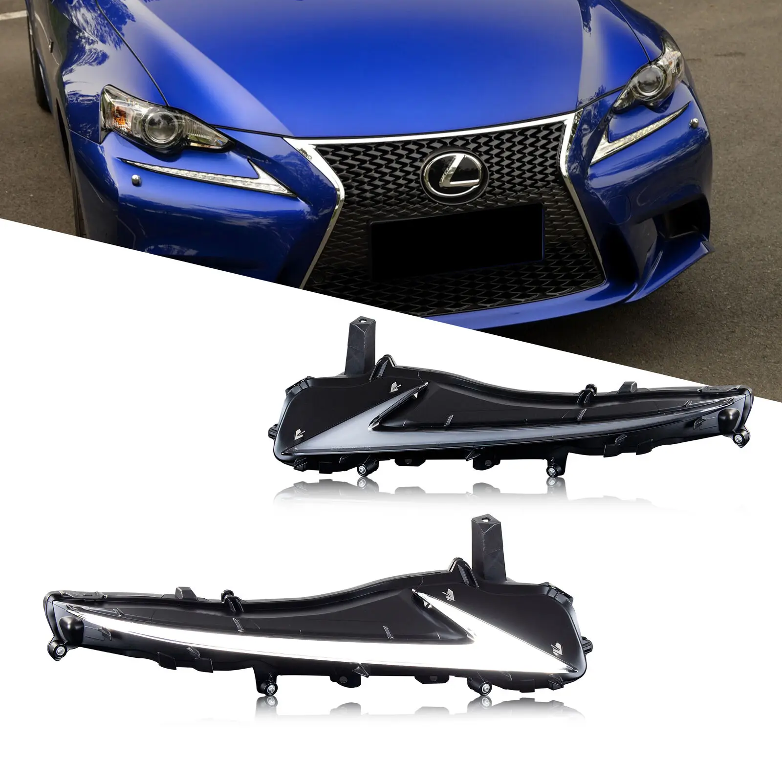 LED Daytime Running Light for Lexus IS250 IS350 IS300 IS200t ISF