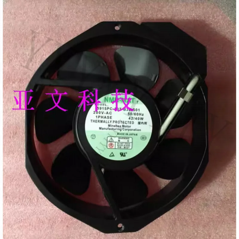 

Y+ ДЛЯ NMB 5915PC-20T-B30-S01 200 В переменного тока 42/40 Вт 17238 Вентилятор с металлическими железными лопастями