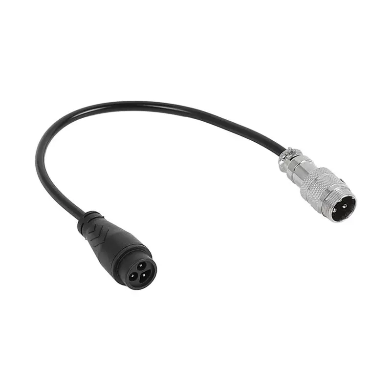New!!Dual For MINIMOTORS Socket Adapter For Dualtron Electric Scooter To Switch Old GX16 3-Pin To New Plug Transfer Cabl