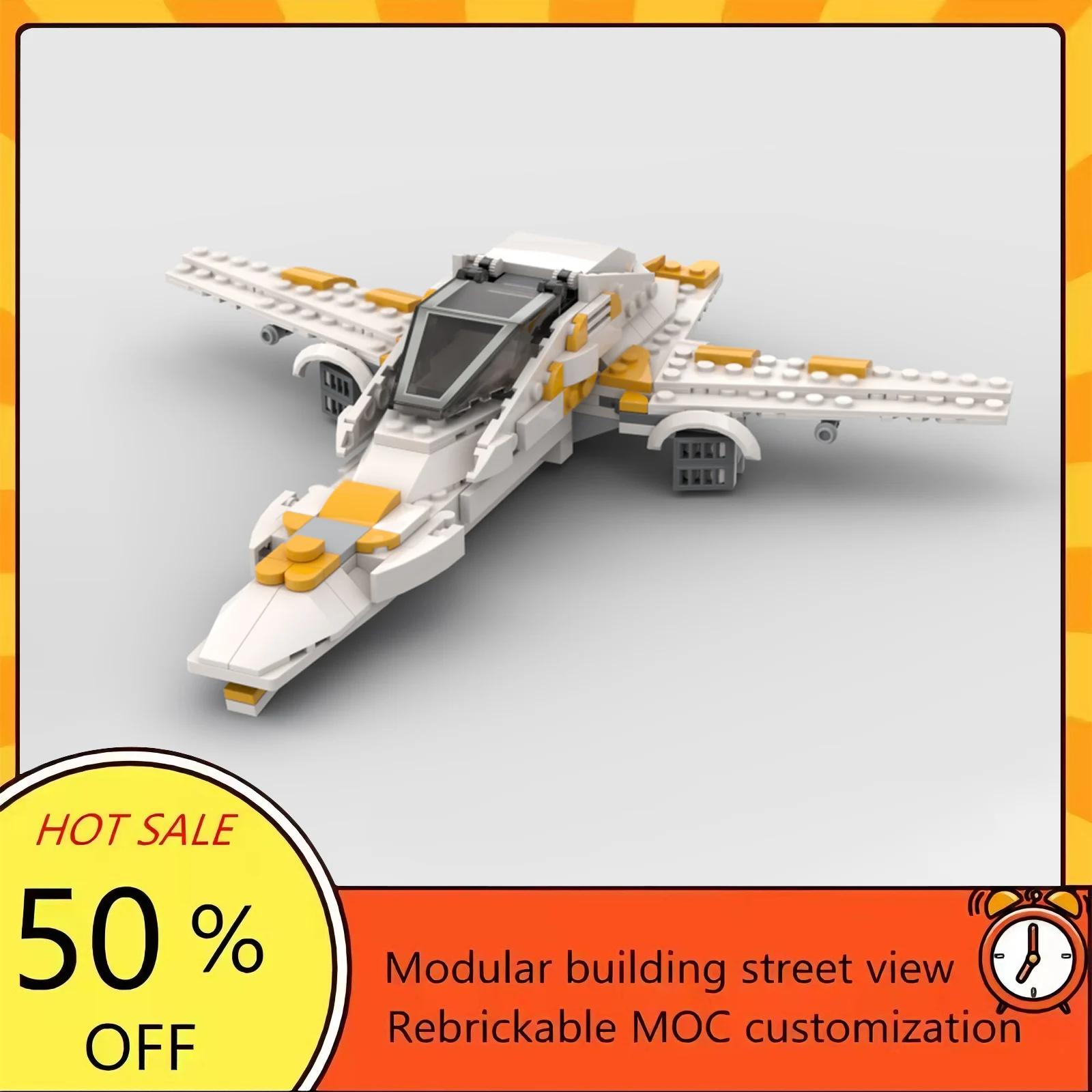 

Набор для сборки космического корабля из 211 деталей, популярная модель по мотивам фильма «Звездные войны», модульные строительные блоки, технологичный подарок, игрушка для детей, для сборки в праздники