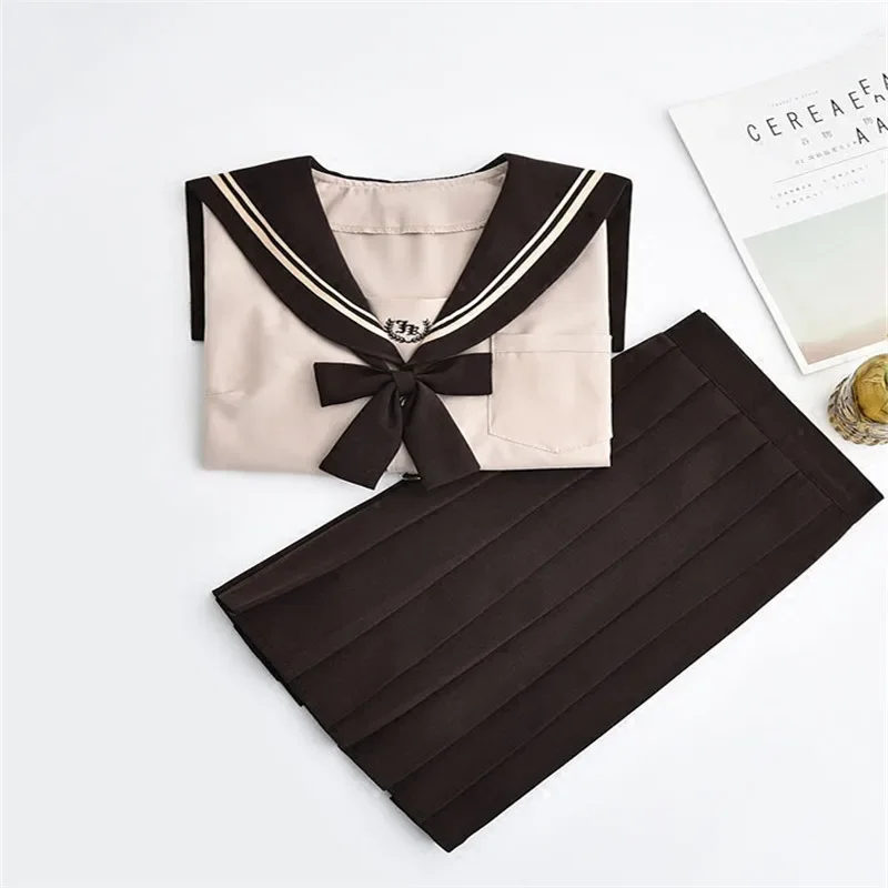 일본과 한국 학생 교복 JK 유니폼 애니메이션 코스프레 선원 유니폼 클래스 Cyanosis 유니폼 여성 패션 학교 소녀