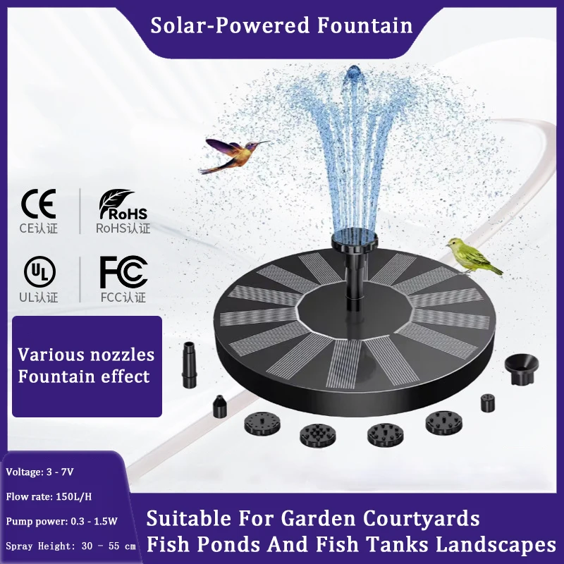 7V/1W 150L/H Outdoo… - image