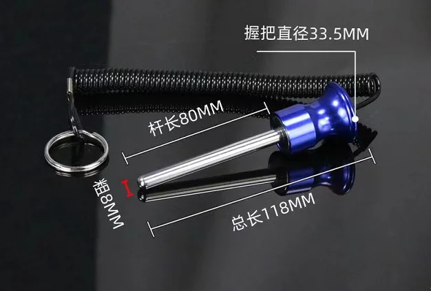 8MM/10MM Fitnessgeräte Gewicht Stapel Pin Gewicht Pin Magnetische Gewicht Stapel Pin mit Zugseil Stärke Praktische WeightStack Pin – Detail 7
