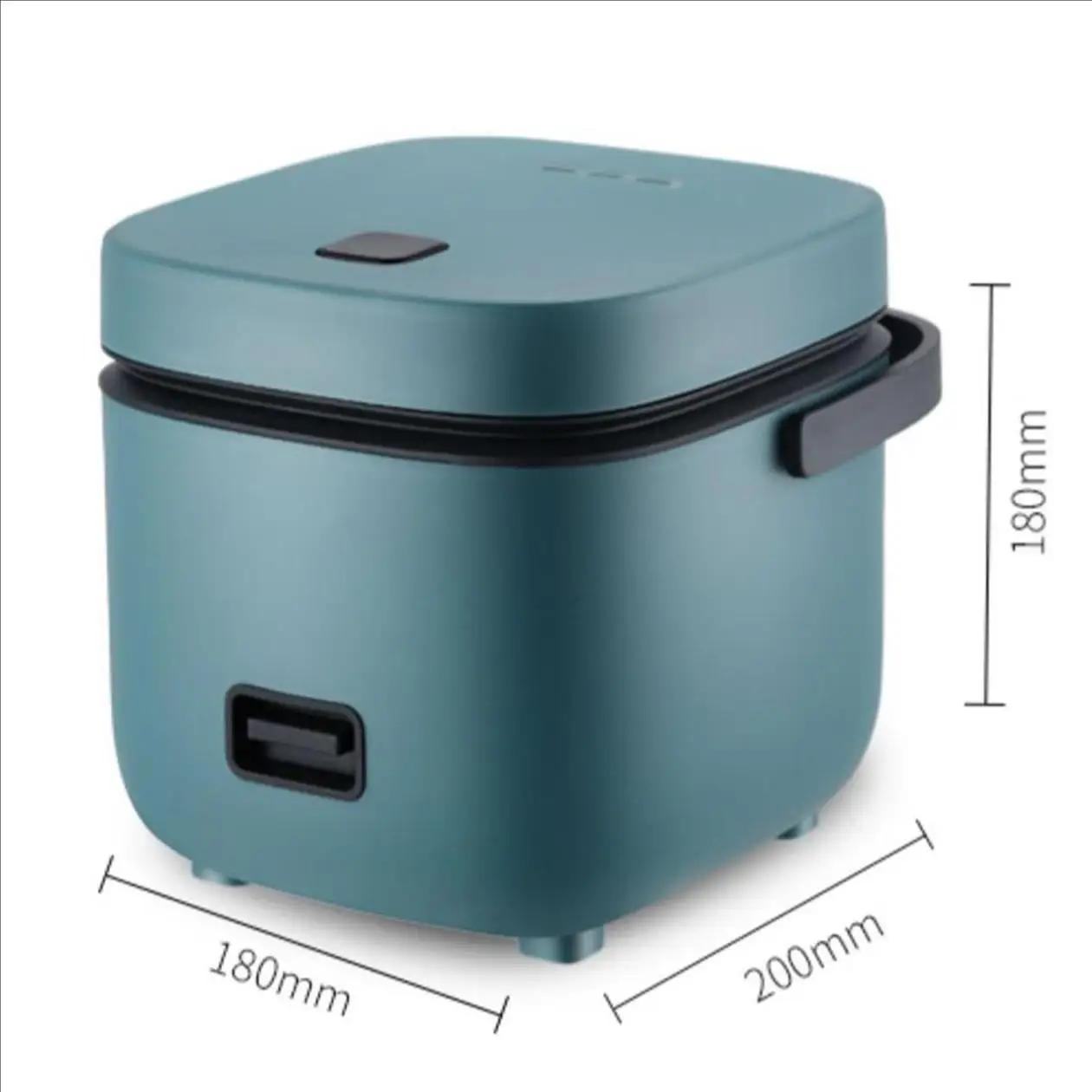 Household Kitchen Electric Cooking Machine 1.2L Small Rice Cooker Personal Rice Maker Food Steamer Electric Rice for Kitchen