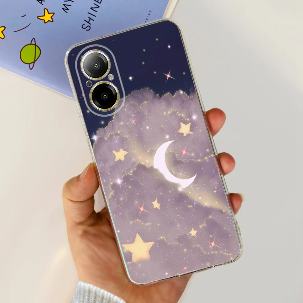 For Realme C67 4G Case Latest Design Astronaut Print Soft Silicone TPU Cover For Oppo Realme C67 RMX3890 6.72\