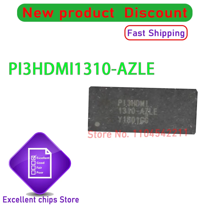 5 قطعة ~ 50 قطعة/الوحدة PI3HDMI1310-AZLE PI3HDMI1310 PI3HDMI TQFN72 جديد الأصلي