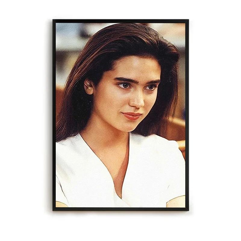 Decorative Painting for Bedroom Jennifer Connelly Picture on the Wall Decor Movies and Tv Posters Decoration Pictures Room Wall