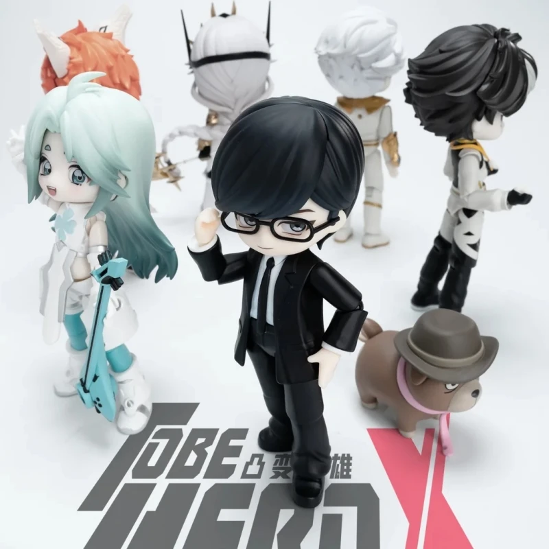 

Nova Arts Genuine In Stock Tobe Hero X Convex Hero X Q Version Movable Figurine Blind Box Bilibili Licensed Gift For Anime Fans