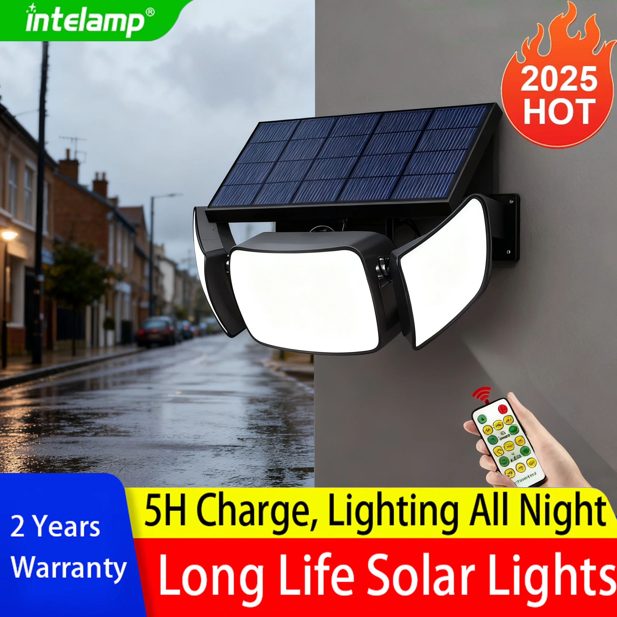 НОВЫЕ уличные солнечные светодиодные фонари