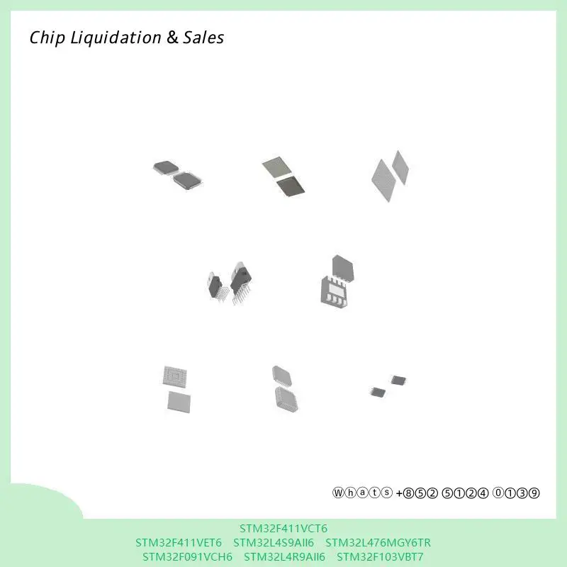 chip Integrated circuit chip MCU chip STM32F411VCT6 STM32F411VET6 STM32L4S9AII6 STM32L476MGY6TR STM32F091VCH6 STM32L4R9AII6