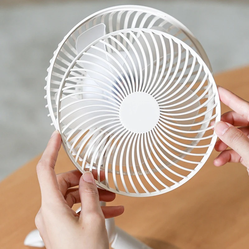 Портативный вентилятор перезаряжаемый мини-складной телескопический 4000 мАч электрический для домашнего офиса-B