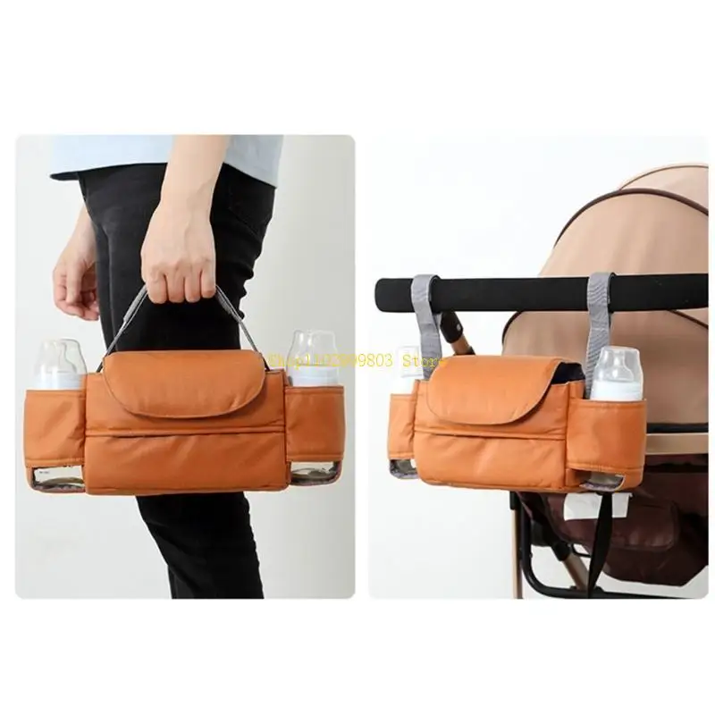 

Stroller Pram Bag Organiser Multifunctional Baby Pram Buggys Storage Bag Pushchair Organiser Travel Bag Gift J0MF