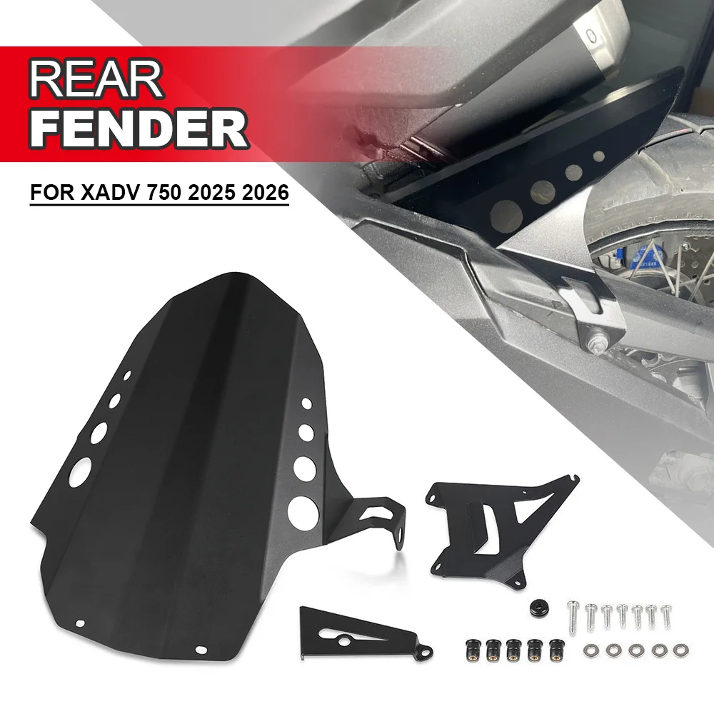 

2025 2026 FOR HONDA X-ADV 750 X-ADV750 Motorcycle Accessories Aluminium Rear Mud Plate Tire Splash Fender Guard XADV XADV750 25