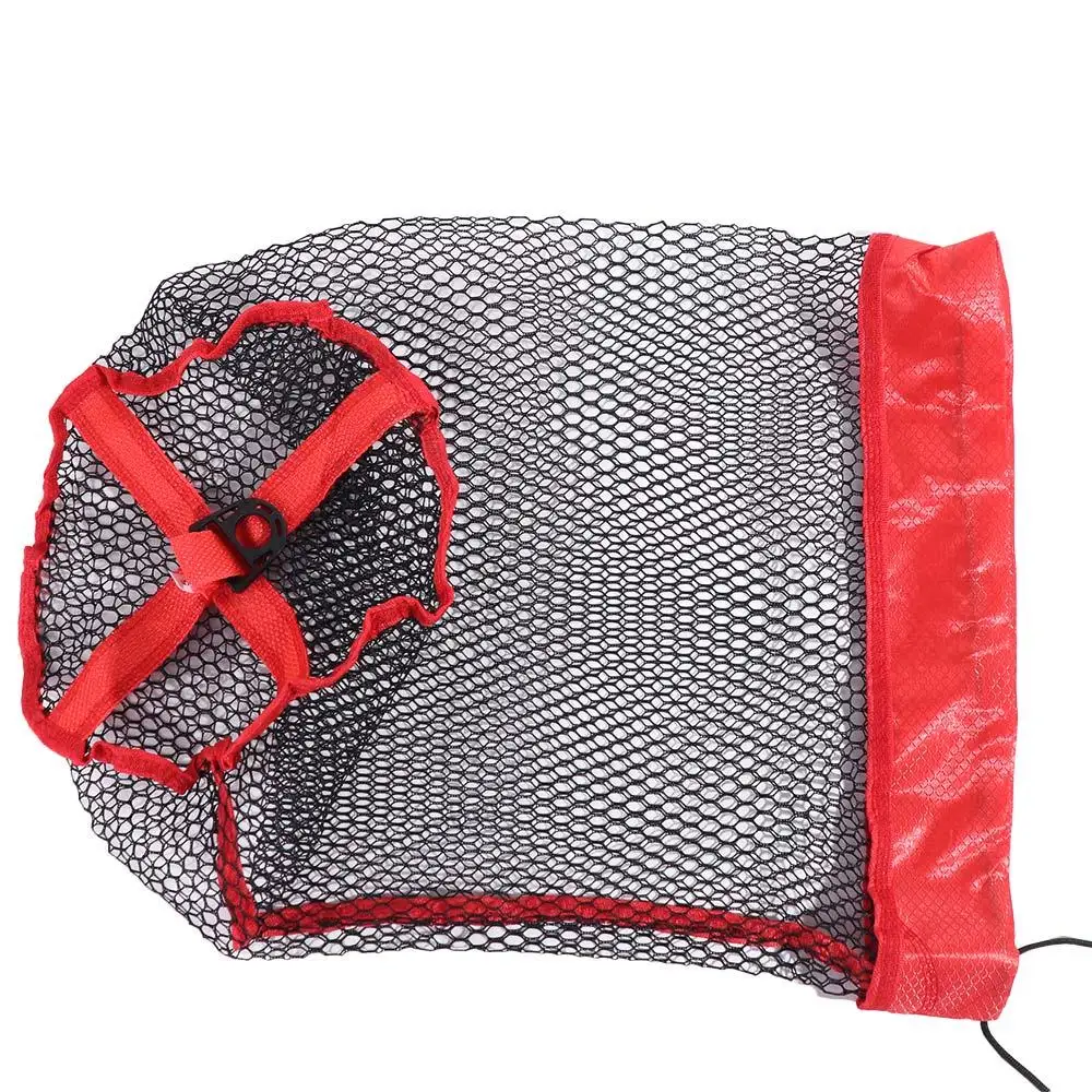 

Drawstring Fishing Mesh Bag Fish Protection Bundle Mouth Live Fish Net Pocket Fishing Basket Thickening Fishing Net Cage