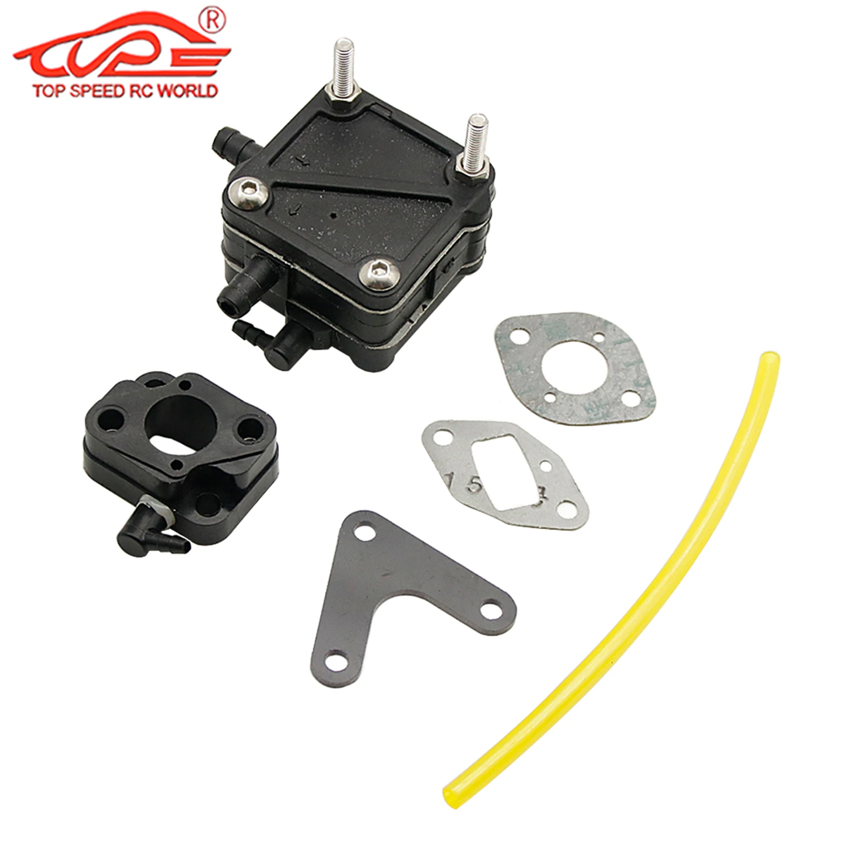 Water Pump C/W Carburetor Insulator for ZENOAH RCMK Engine RC Gas Boat