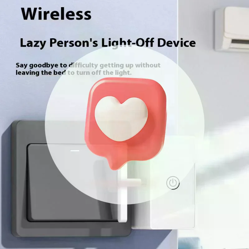 Wireless Control Light Switch Off Tool Automatic Button Pusher Intelligent USB Rechargeable Lazy Remote Control Switch