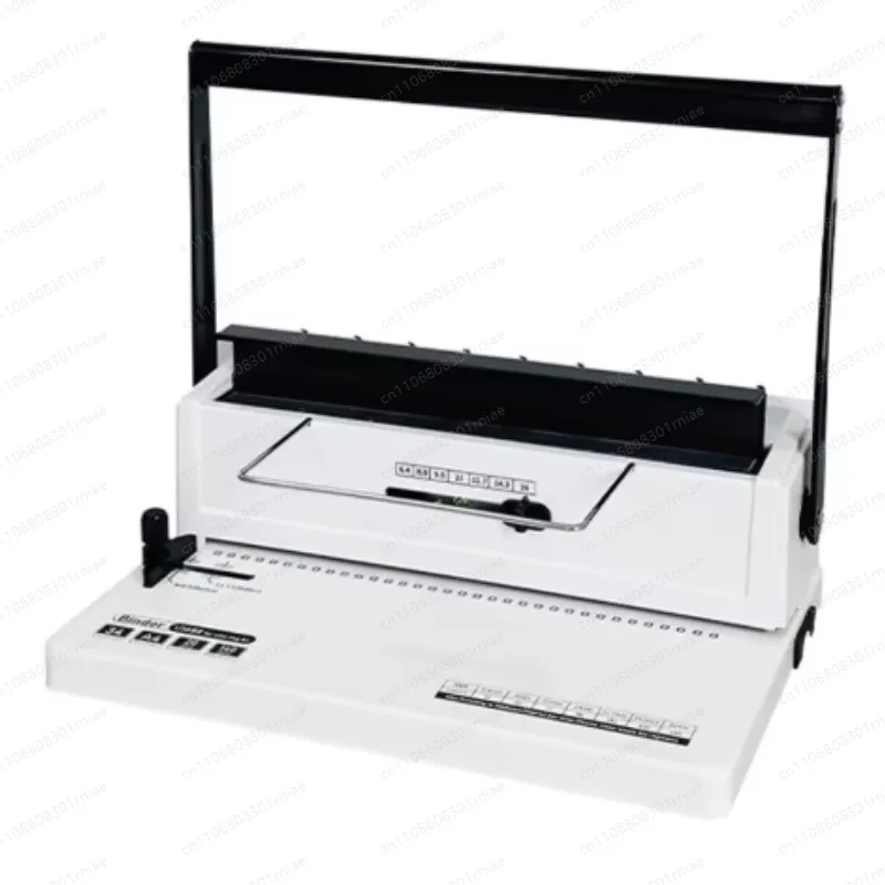 34-Hole Square Hole YO Double-Wire Iron Ring Binding Machine Wall Calendar Bidding Document Customization Office Use Hole Punch