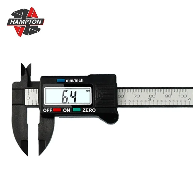 

HAMPTON LCD Digital Electronic Vernier Caliper 0-100mm Measuring Instruments Gauge Caliper Ruler Micrometer Measuring Tool