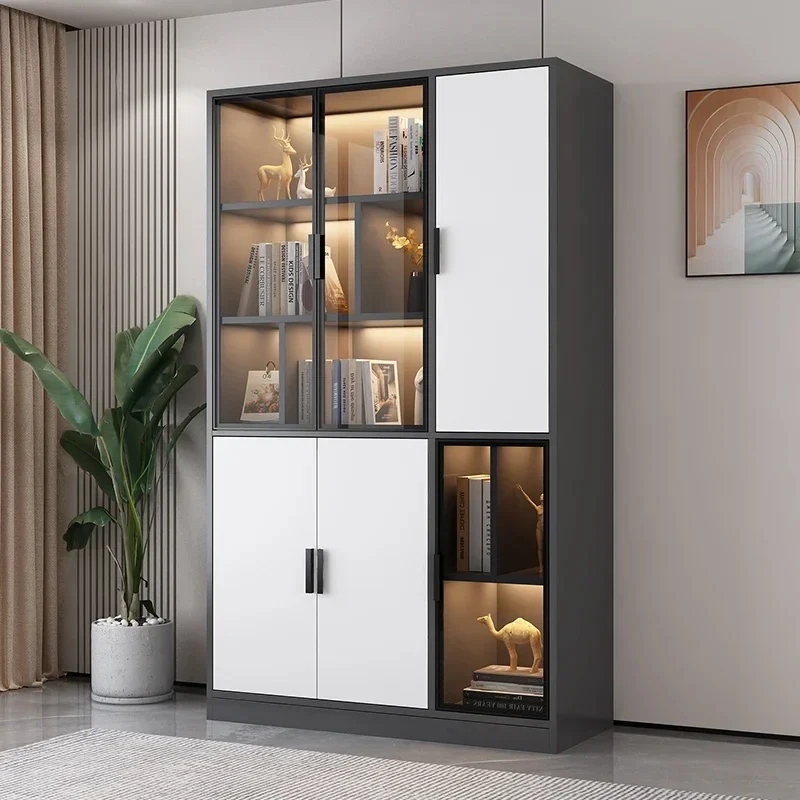 *& Whiskey Accsori Metal Storage Outdoor Bar Cinet High End Furniture Full Kitchen Vitrine Iron Open Cinetsr