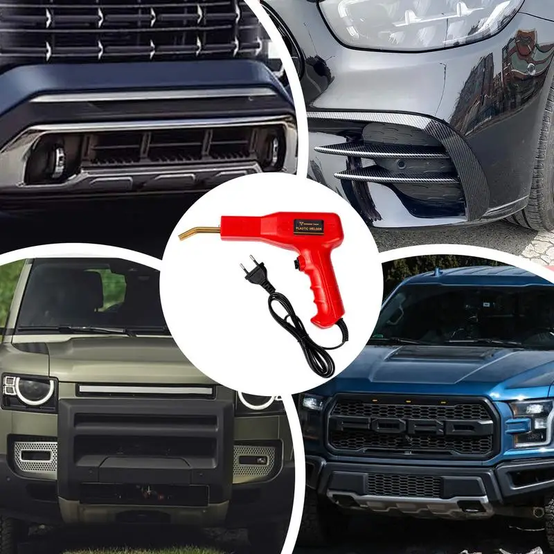 Welding Machine Car Bumper Repair Kit Hot Stapler Welder Bumper Kit For Car Repair Soldering Tool With Nails High Power For Auto