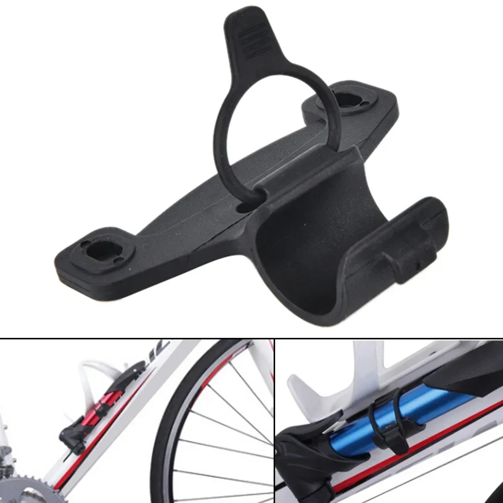 

Cycling Bicycle Pump Holder Silicone Strap Portable Bike Air Pump Clips Inflator Clamp Mount Bracket Holder Fixing Clip