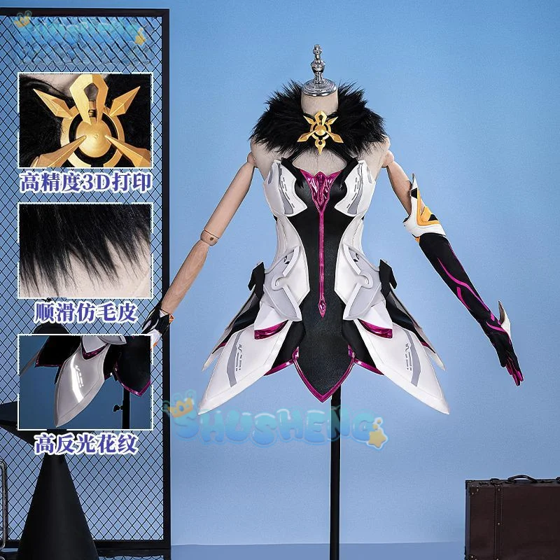 

Honkai Impact 3 Kiana Kaslana Cosplay Costume Uniform Halloween Carnival Party Christmas Play Role Clothes Clothing for Women