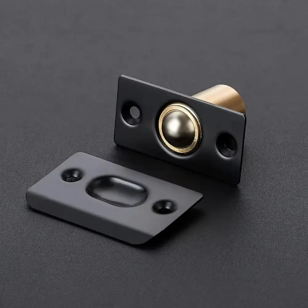 

2PCS Adjustable Closet Door Ball Catch Durable Simple Installation Adjustable Door Catch Corrosion Resistance Stainless Steel