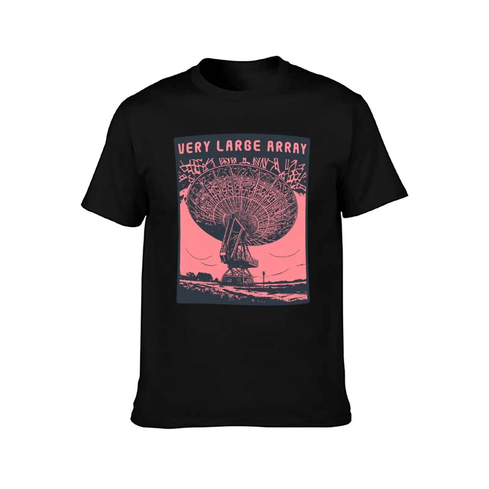 Very Large Array Art T-Shirt Classic Graphic Short Sleeve Top T-Shirt