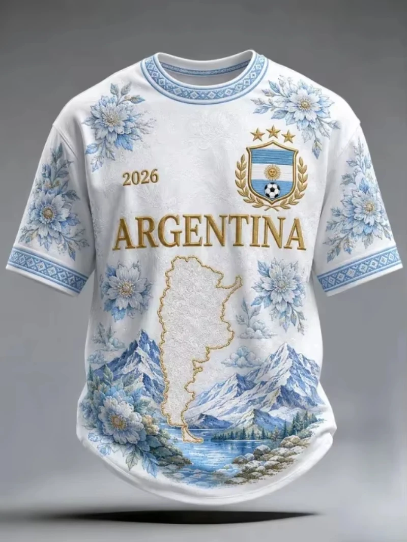 2026 new football jerseys for casual sports training, fan quick drying T-shirts suitable for families to match comfortably