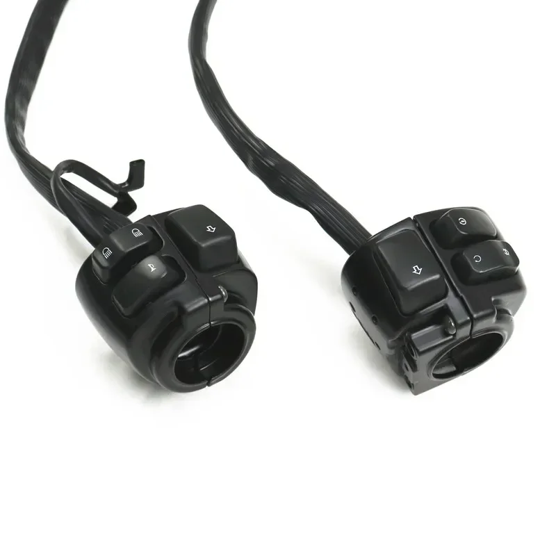 

1" Handlebar Switch W/ Wiring Harness For 96-12 Harley Softail Dyna XL Sportster