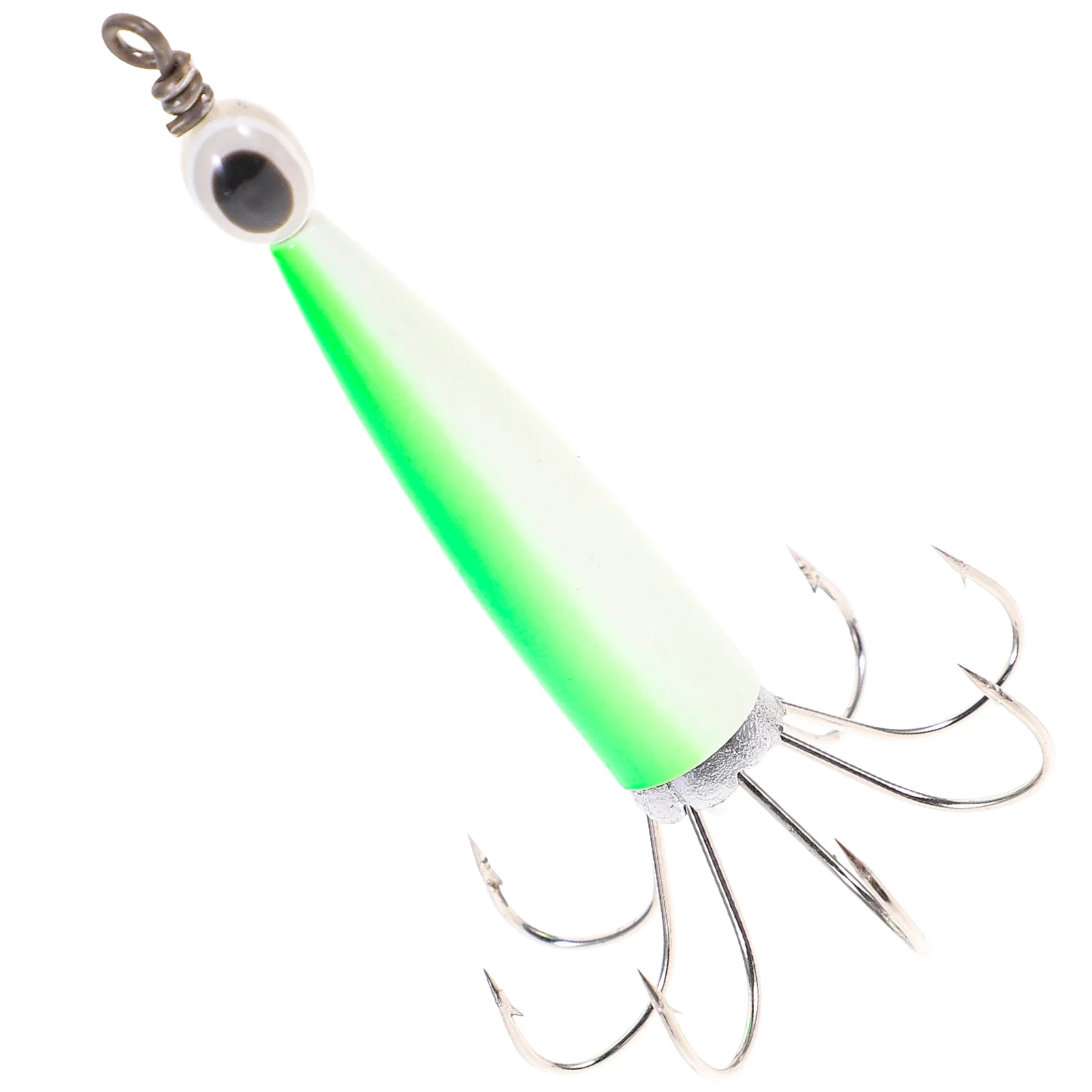 Luminous Squid Fishing Hook With Eyes Eight Claws Ten Claws Lure Hook Blow Tube Hook Octopus Outdoor Fishing Accessory