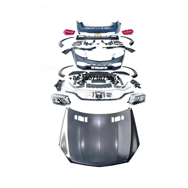 High Quality High 6000k GL-class 2015-2016 Black Car Body Kit Bumpers Conversion 2019 GLS63  Look for