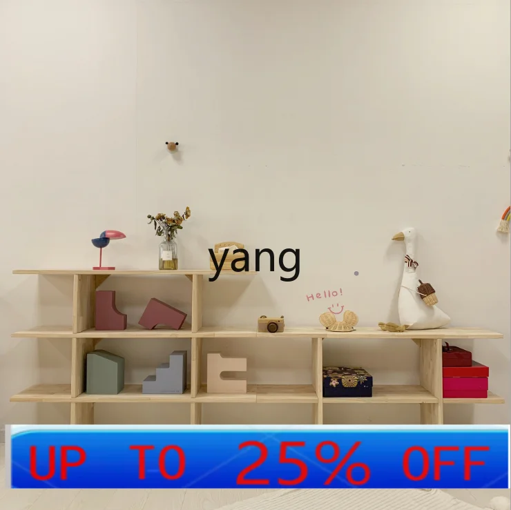 

LHH multi-layer baffle rack B & B cabinet rack Floor storage toy rack