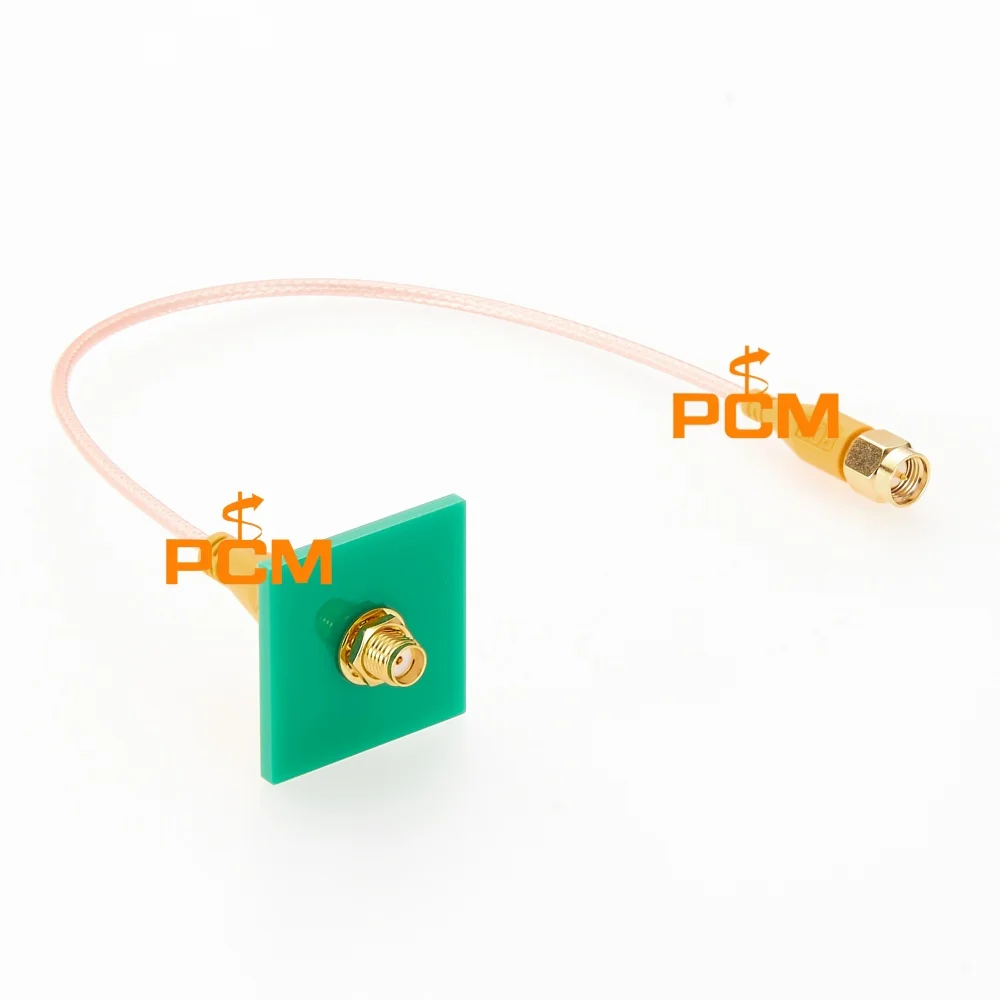 SMA Male to SMA Female Bulkhead RG316 Coaxial Cable Panel Mount RF Extension Cable for Wireless Antenna GPS Router