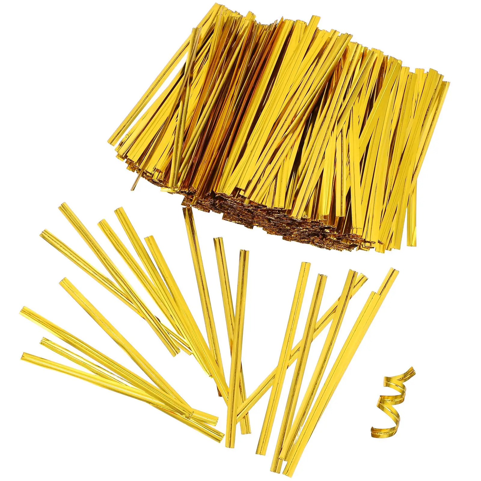 

800 Pcs Sealing Strip Candy Bag Ties Gift Wrapping Treat Bags Bread Holiday Christmas Festive Sturdy Easy Use