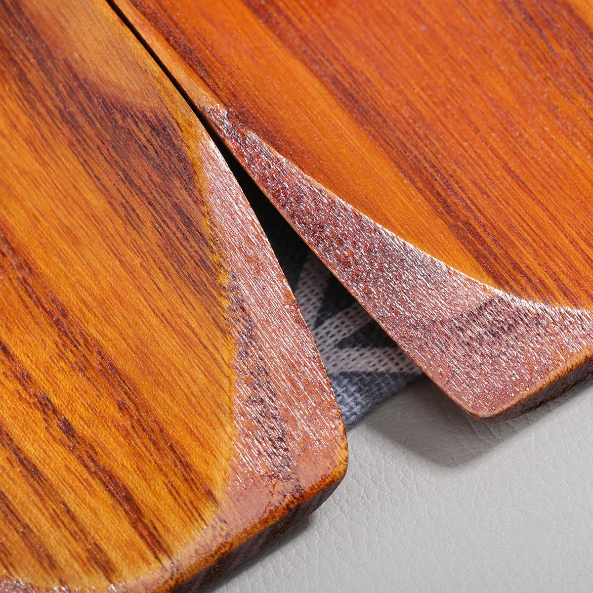 

2pcs Solid Wood Dessert Plate Long Serving Tray For Fruit Salad Cookie Platter Party Wedding Christmas Event Snack