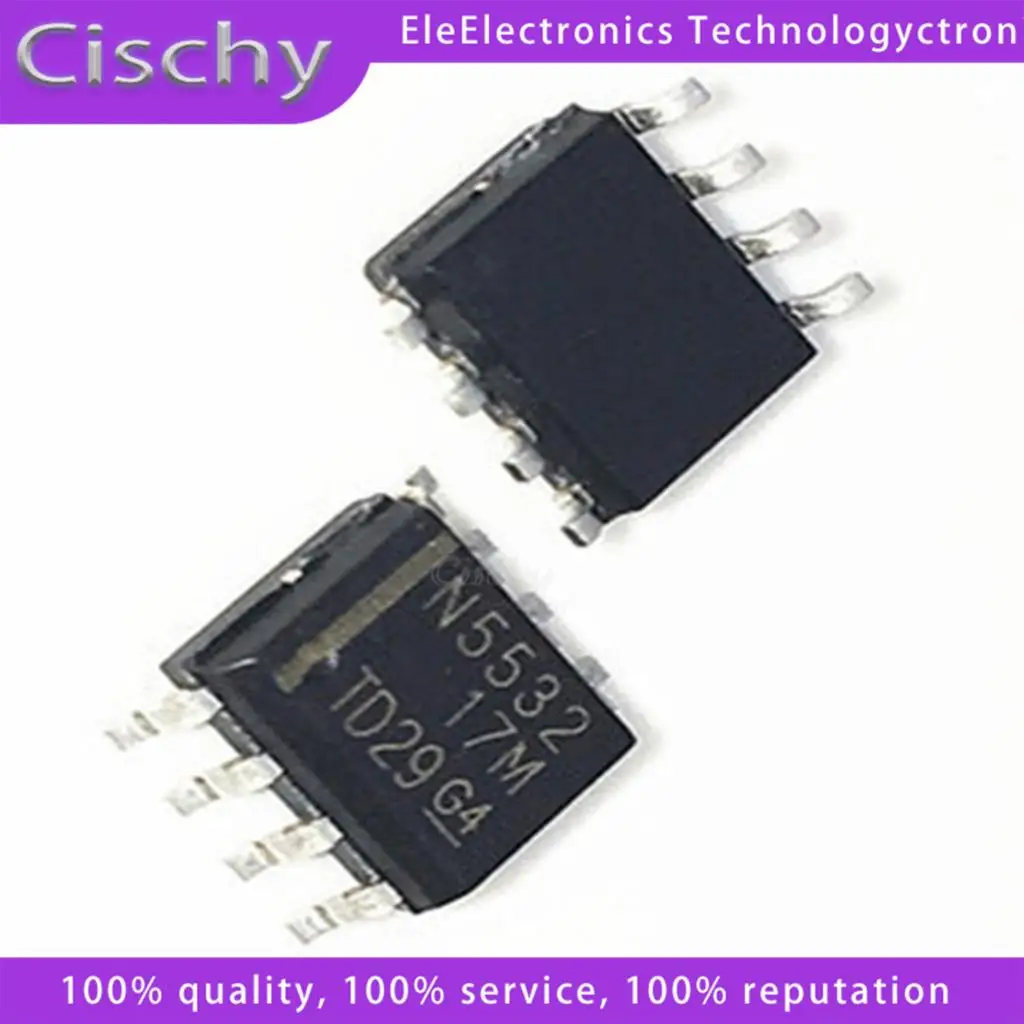 20 Pezzi Ne5532Dr Ne5532D Ne5532 N5532 Sop-8