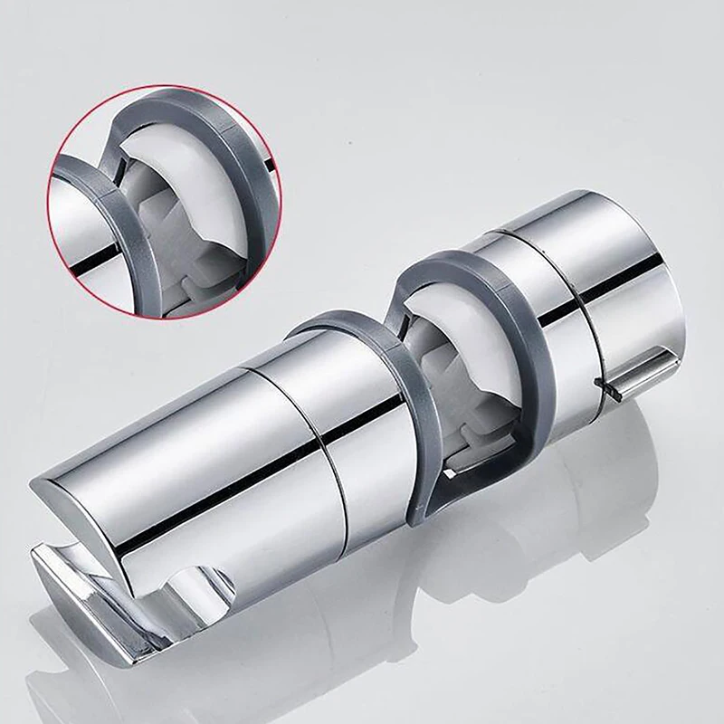 Bathroom Accessories 360° Rotation 18-25mm Adjustable Shower Head Holder Shower Holder Clamp Showerhead Rail Slide Bracket