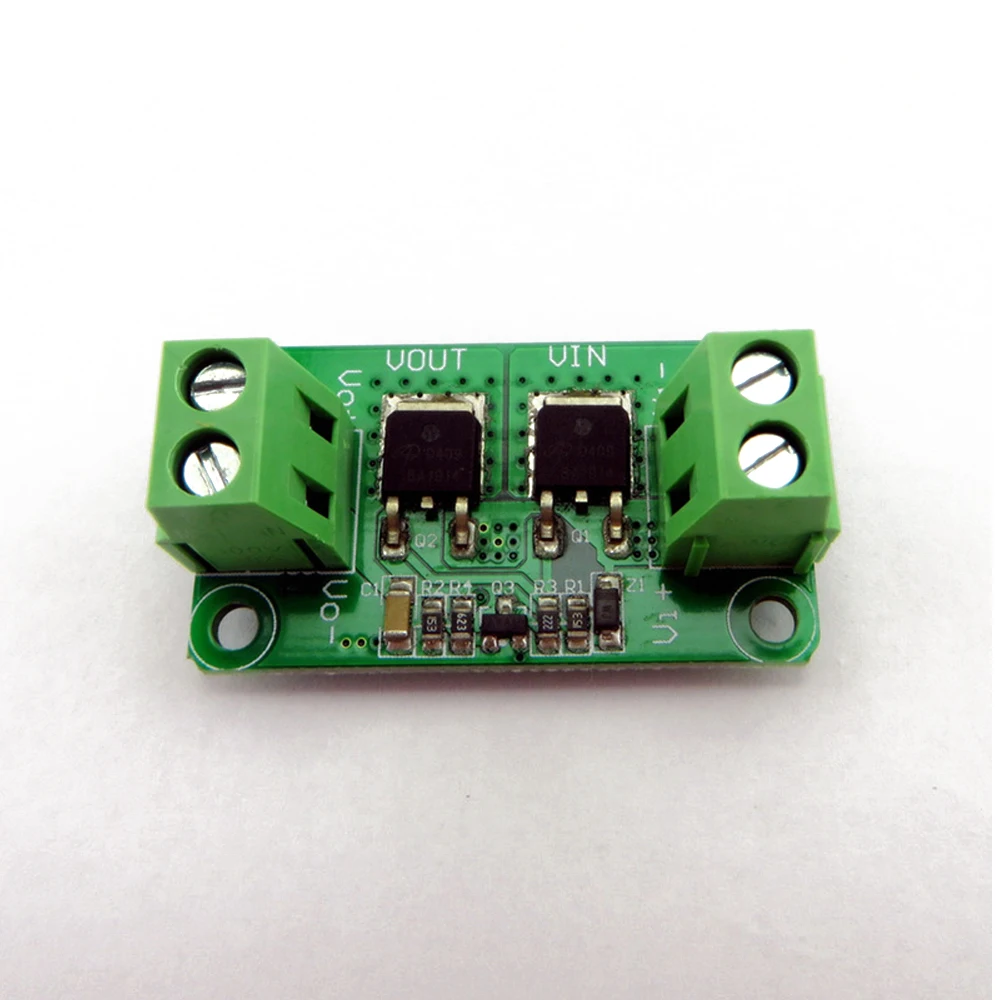 DC 3-30V 8A Battery Charging Anti Reverse Connection Protection Board Ideal Diode Battery Charging Polarity Protection Module