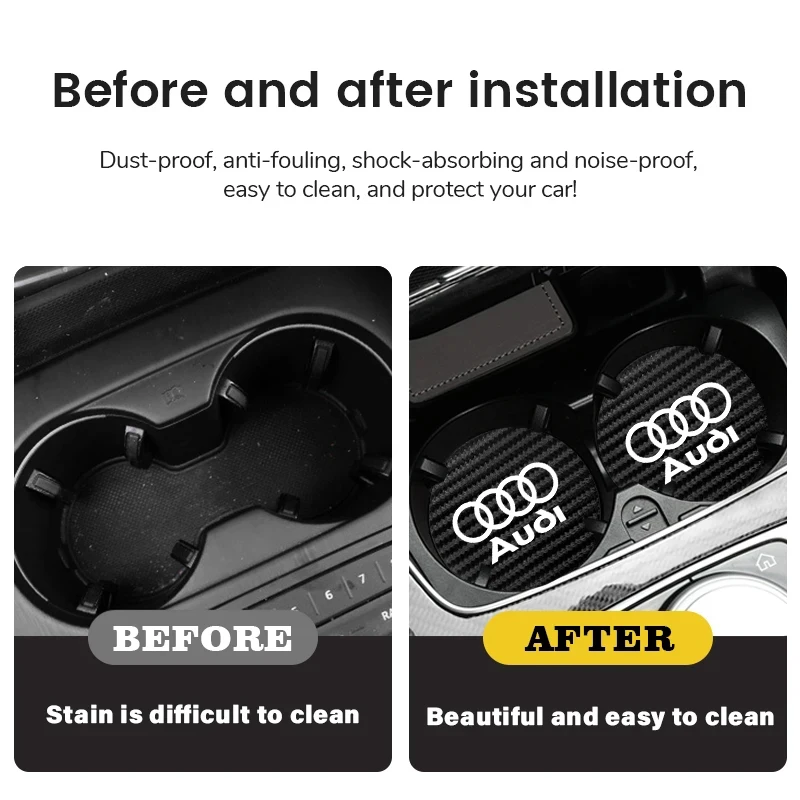 Рисунок 3 - кожаные подставки для Audi A1 A2