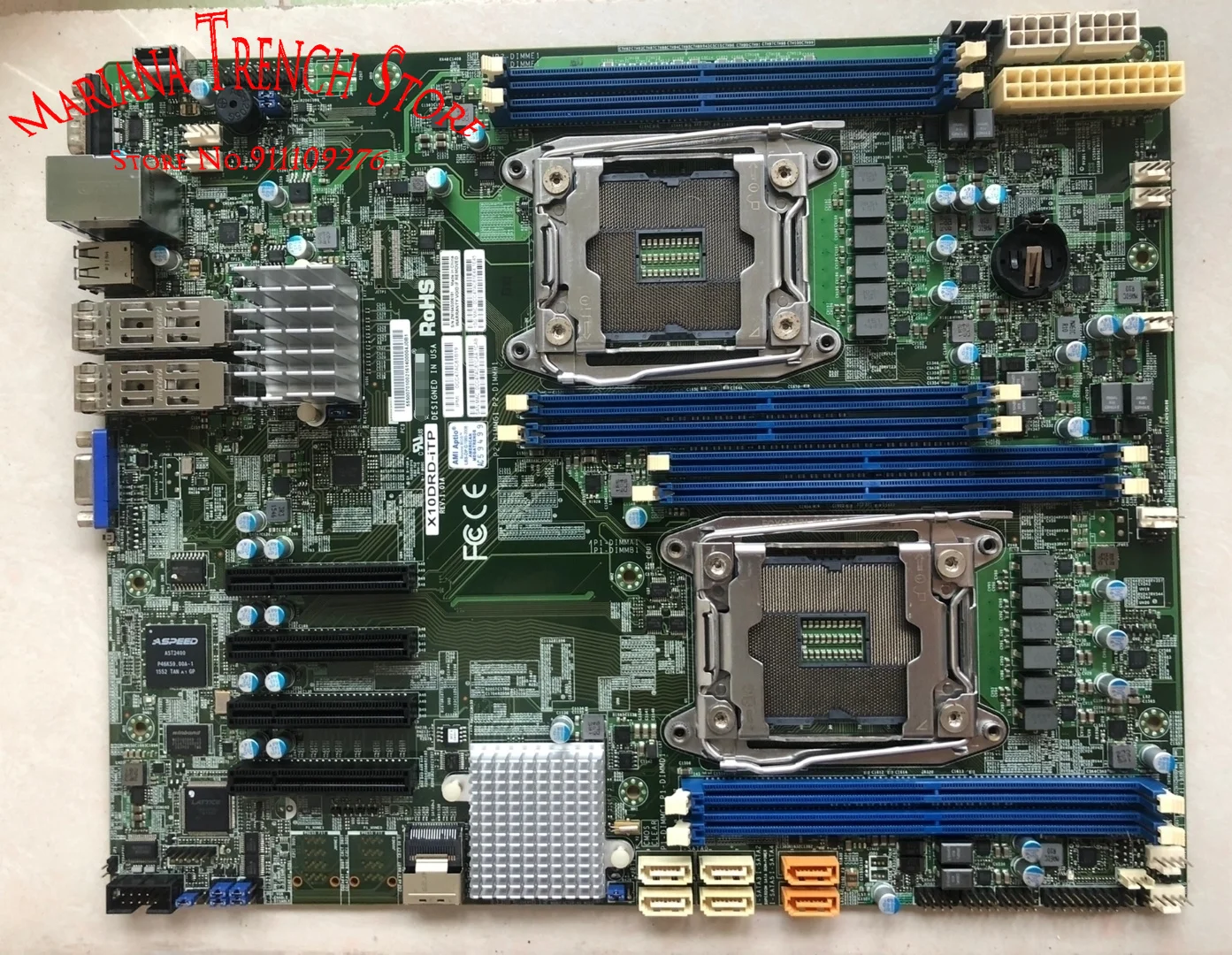 X10DRD-iTP for Supermicro Motherboard LGA2011 E5-2600 v4/v3 Family Processor DDR4 Dual Port 10G SFP+