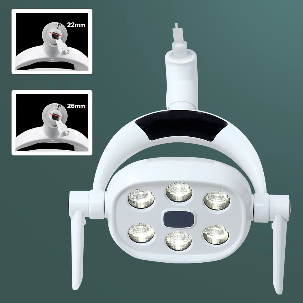 Dental 6 LEDs Medical Lamp Surgery Operation Illumination Light